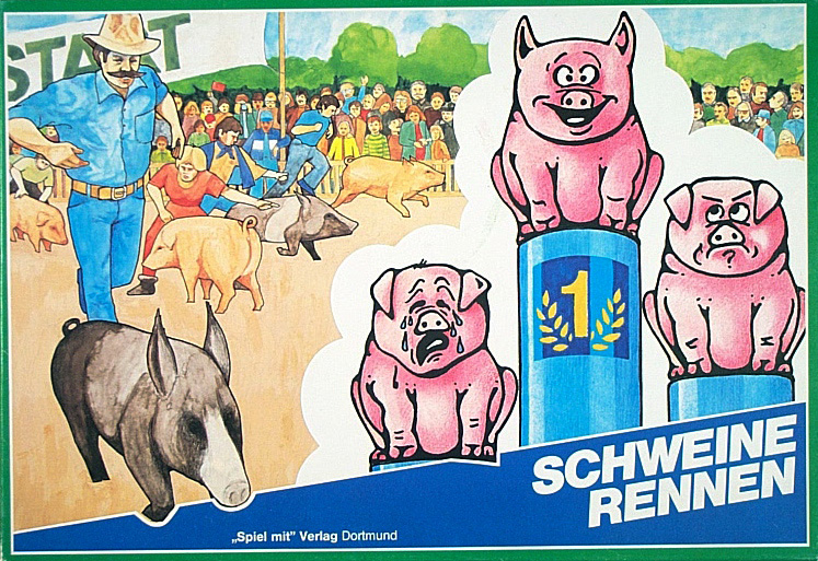 Schweine Rennen