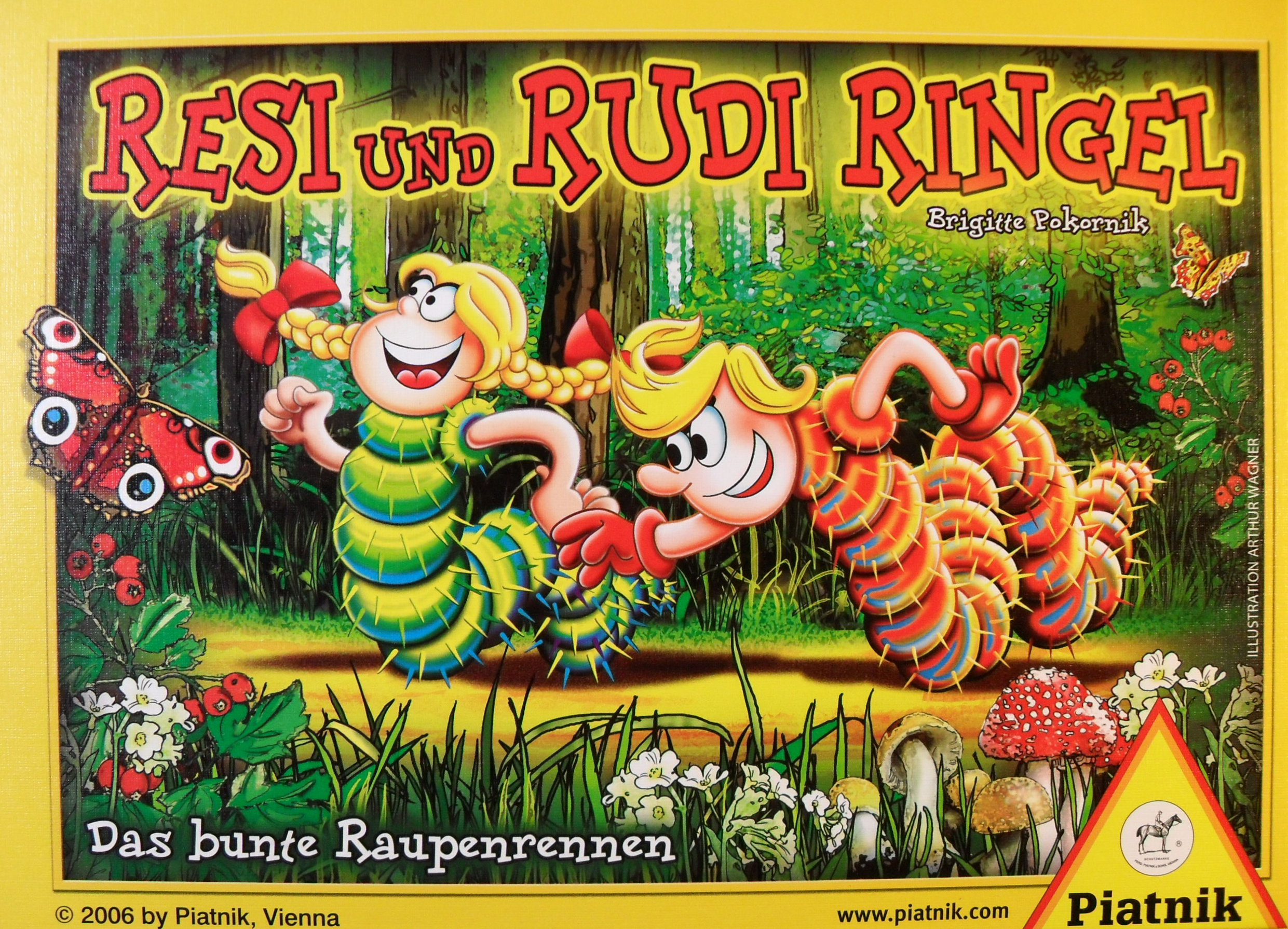 Resi und Rudi Ringel: Das Bunte Raupenrennen