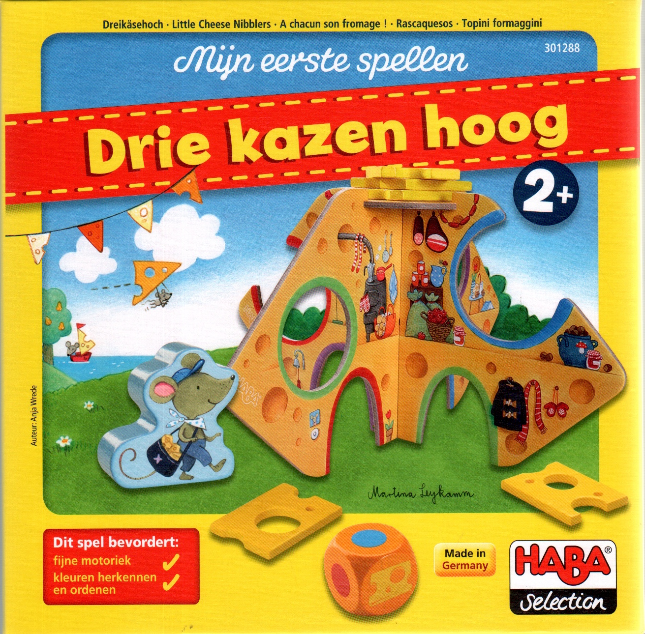 Drie kazen hoog