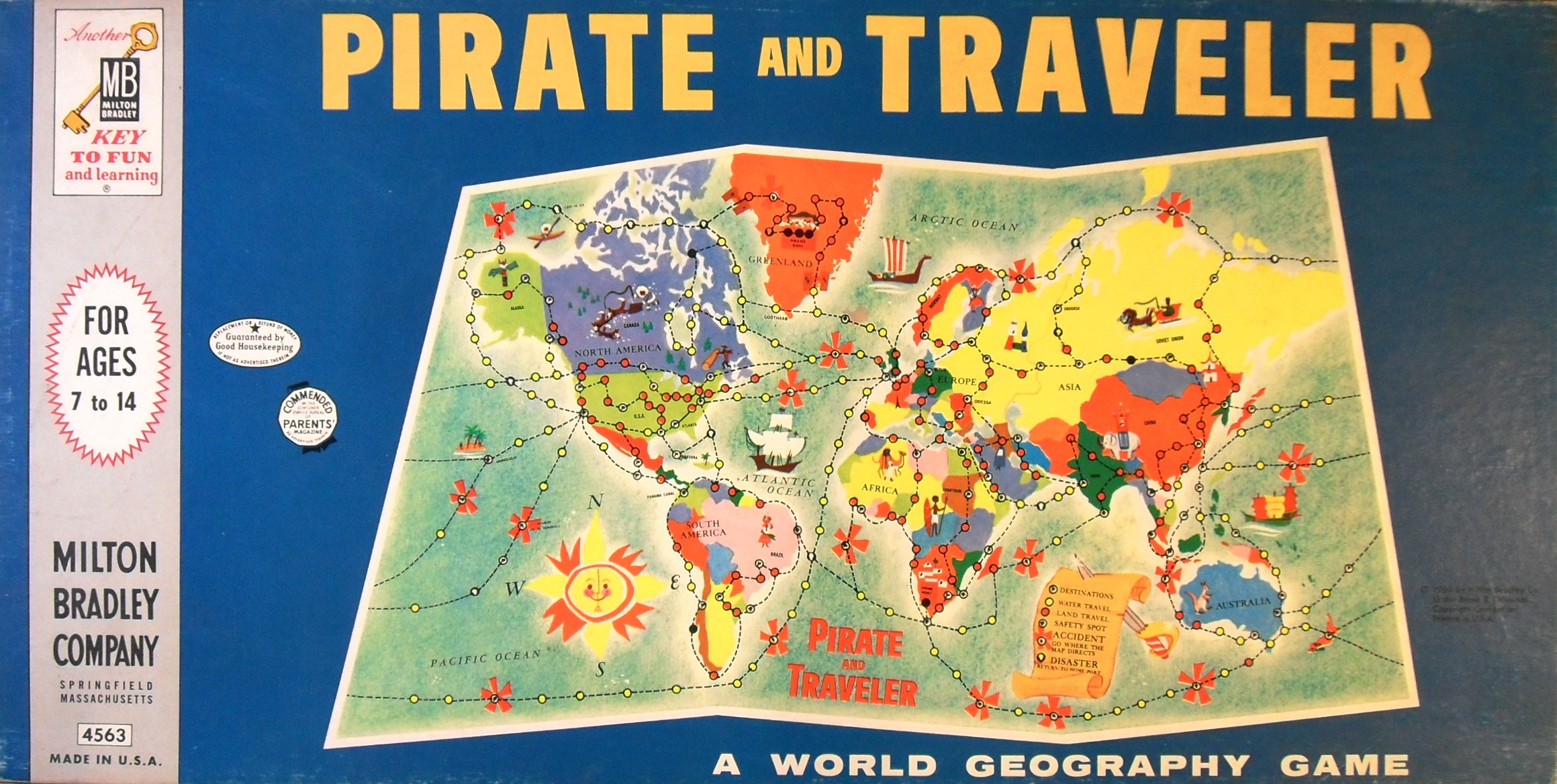 Pirate and Traveler: A World Geography Game