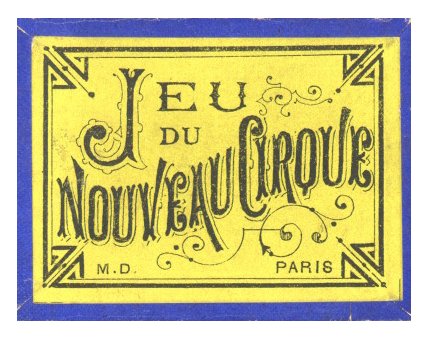 Jeu du Nouveau Cirque