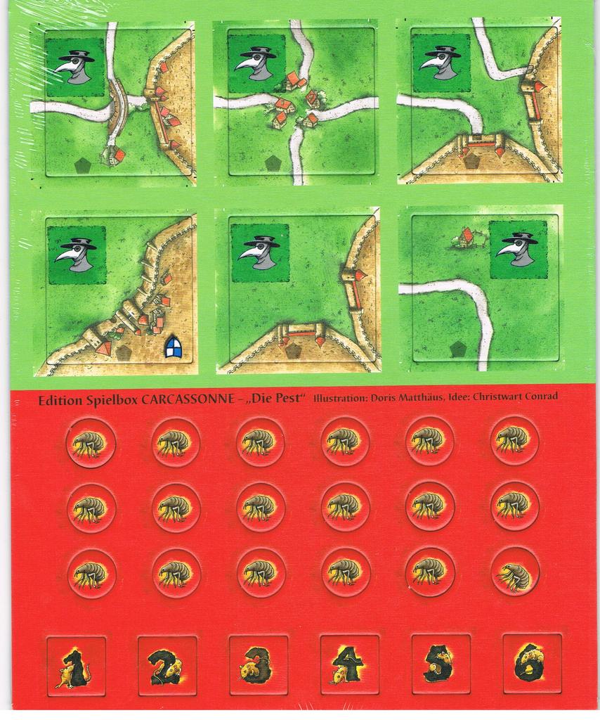 Carcassonne: Die Pest