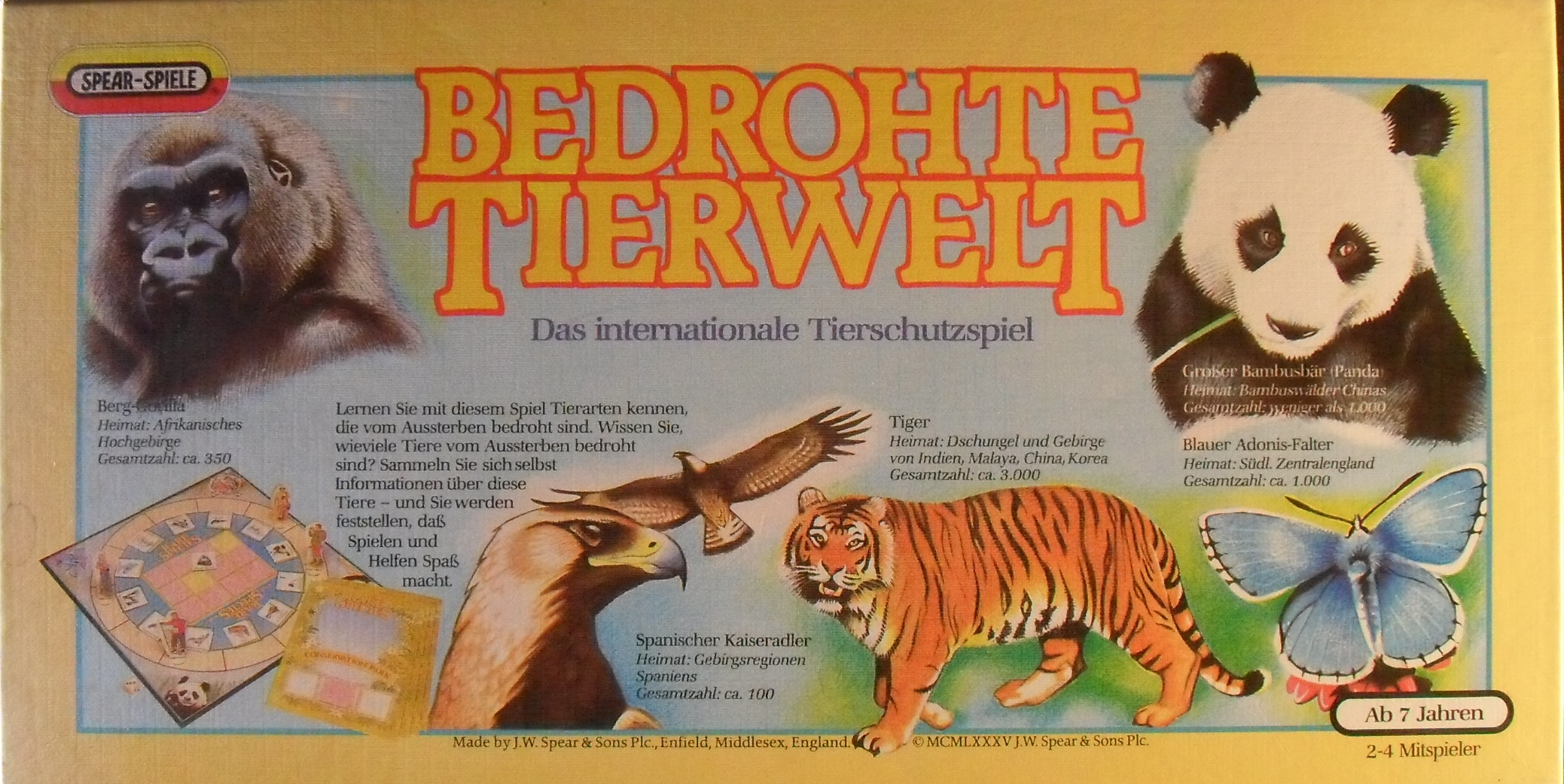 Bedrohte Tierwelt