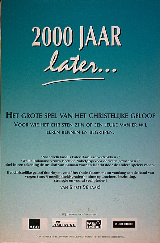 2000 jaar later...
