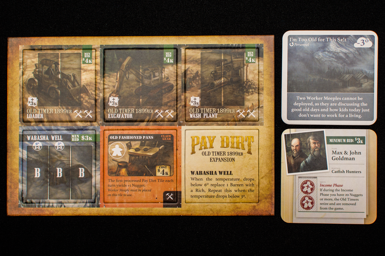 Pay Dirt: Old Timer, 1899er Mini-Expansion