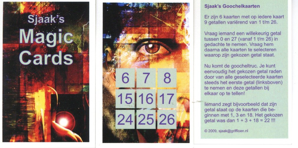 Sjaak's Magic Cards (Sjaak's Goochelkaarten)