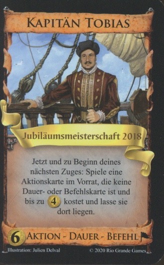 Dominion: Kapitän Tobias Promo Card