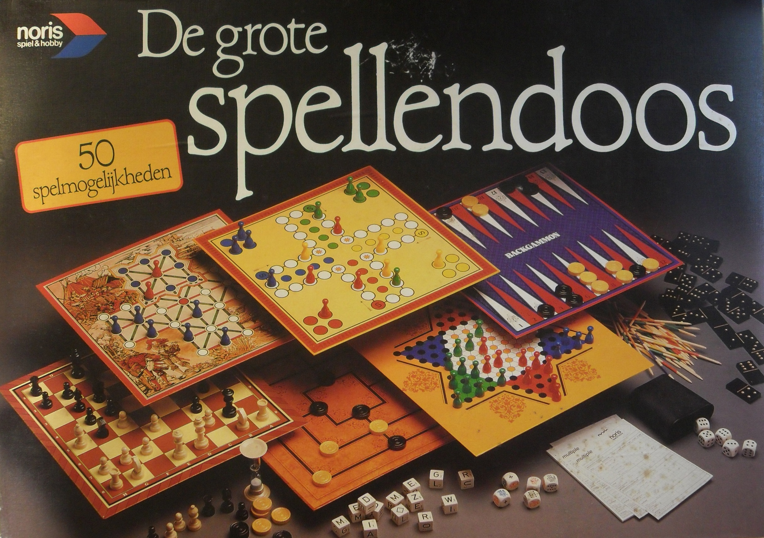 De Grote Spellendoos: 50 mogelijkheden