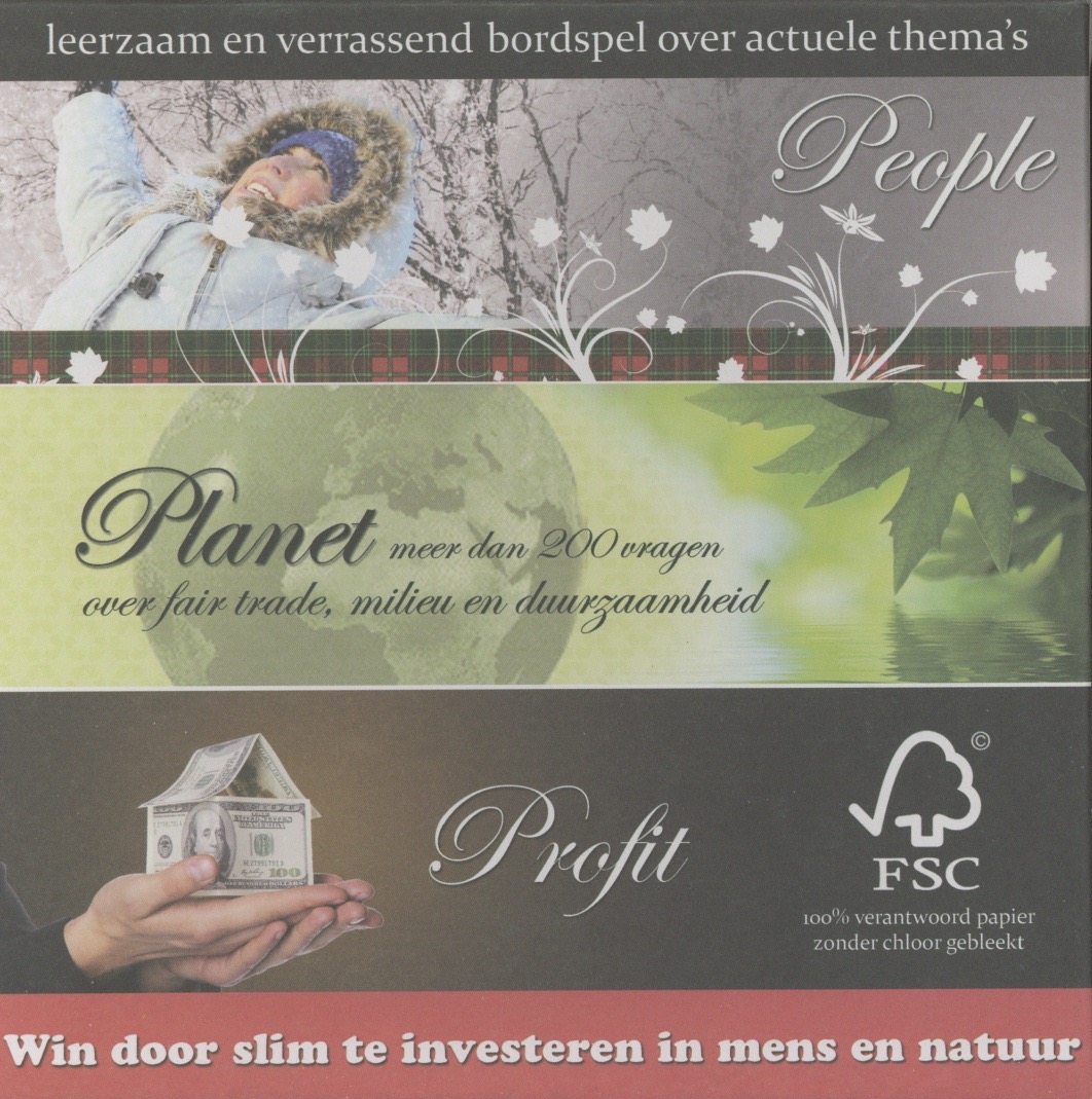 People Planet Profit Game: Verantwoord ondernemen als zaak voor de toekomst