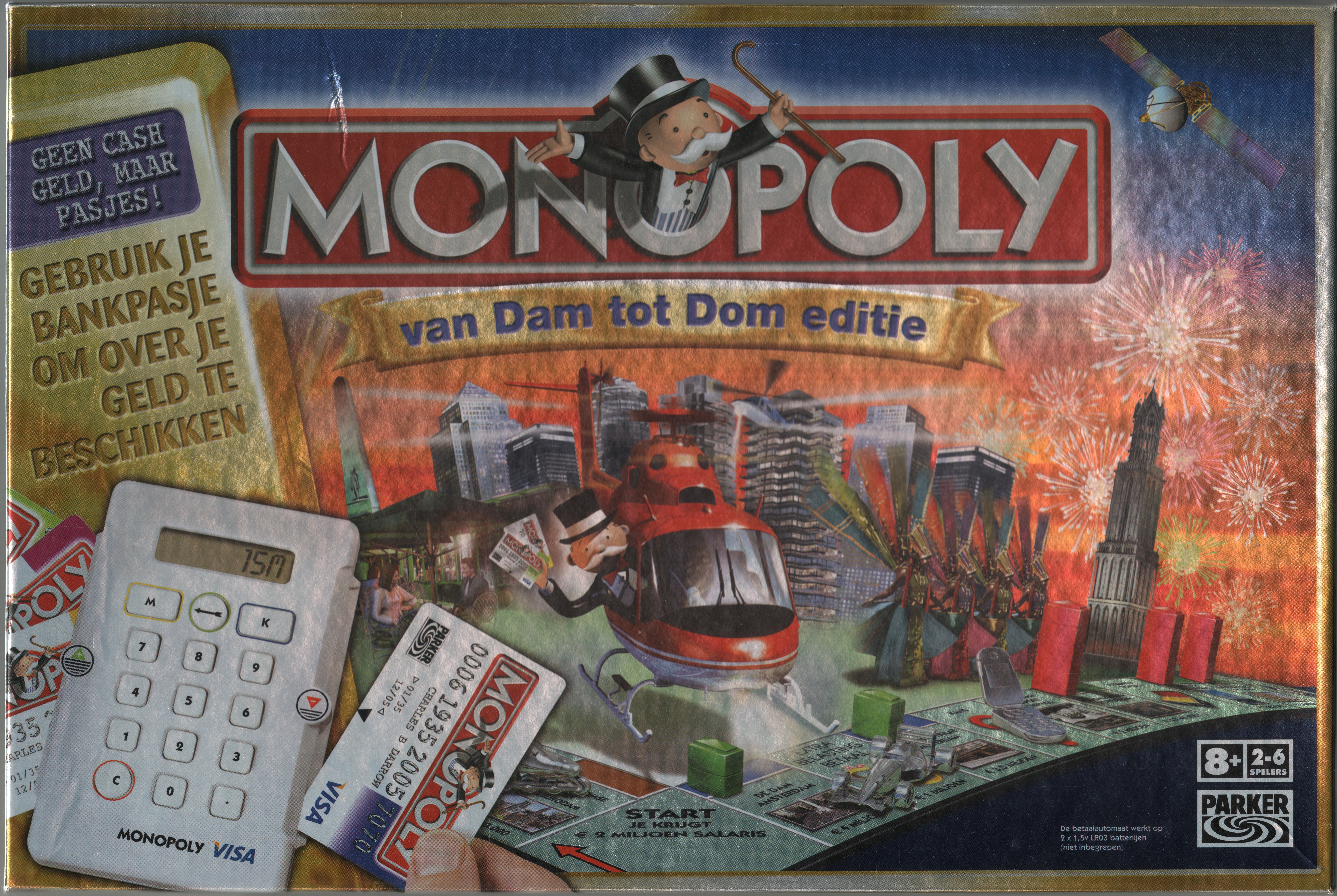 Monopoly: Van Dam Tot Dom Editie
