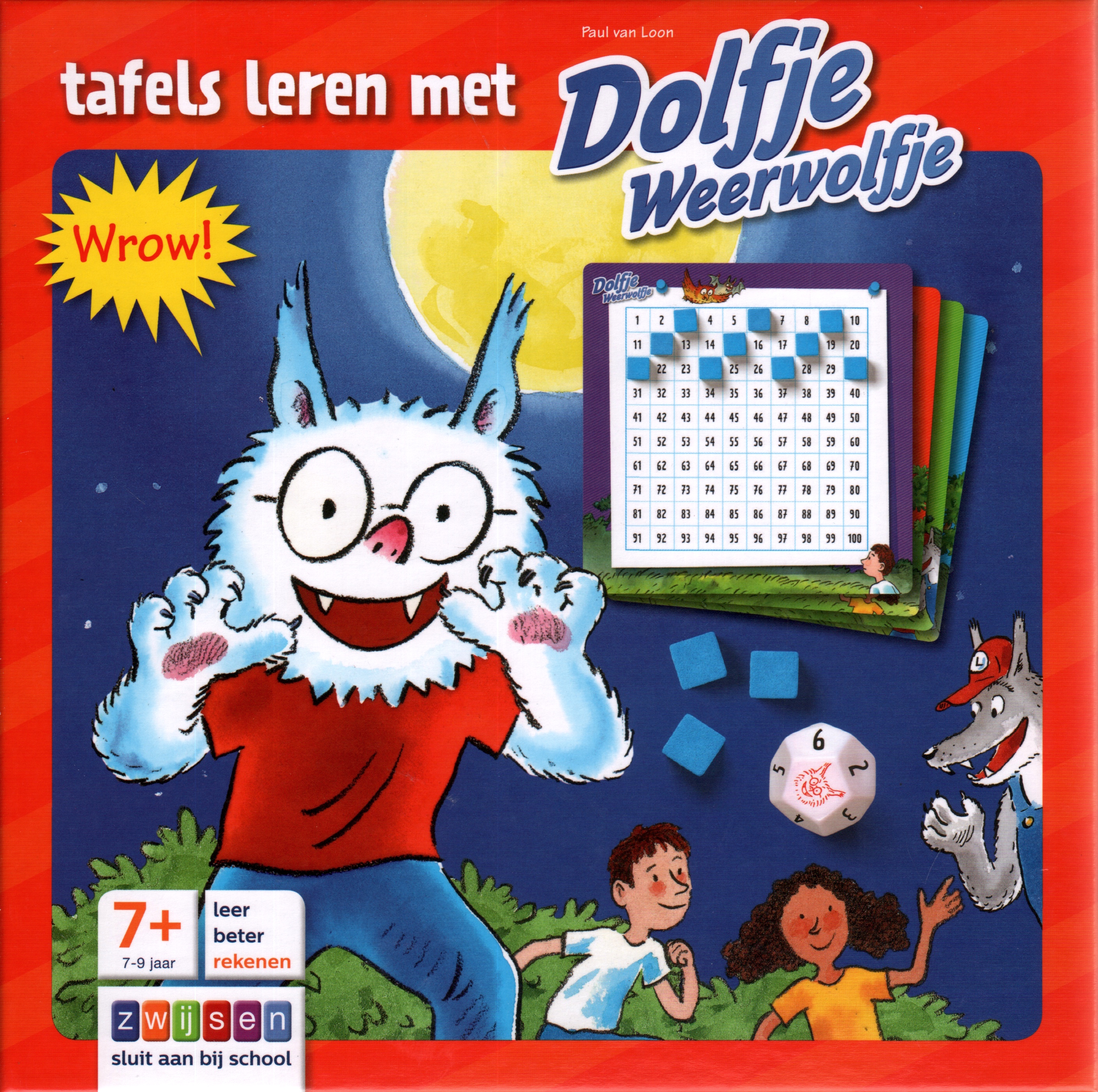 Tafels Leren Met Dolfje Weerwolfje
