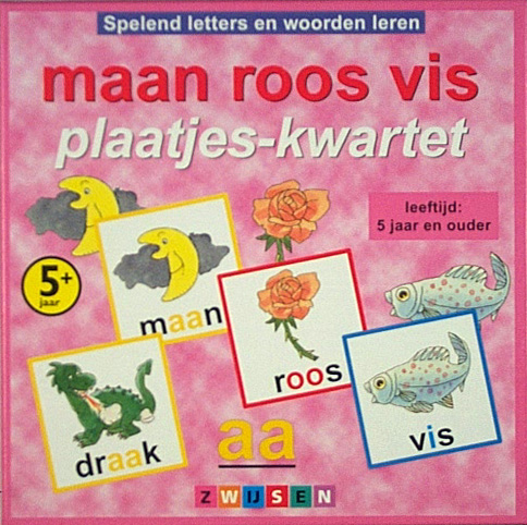 Maan Roos Vis: Plaatjes-kwartet