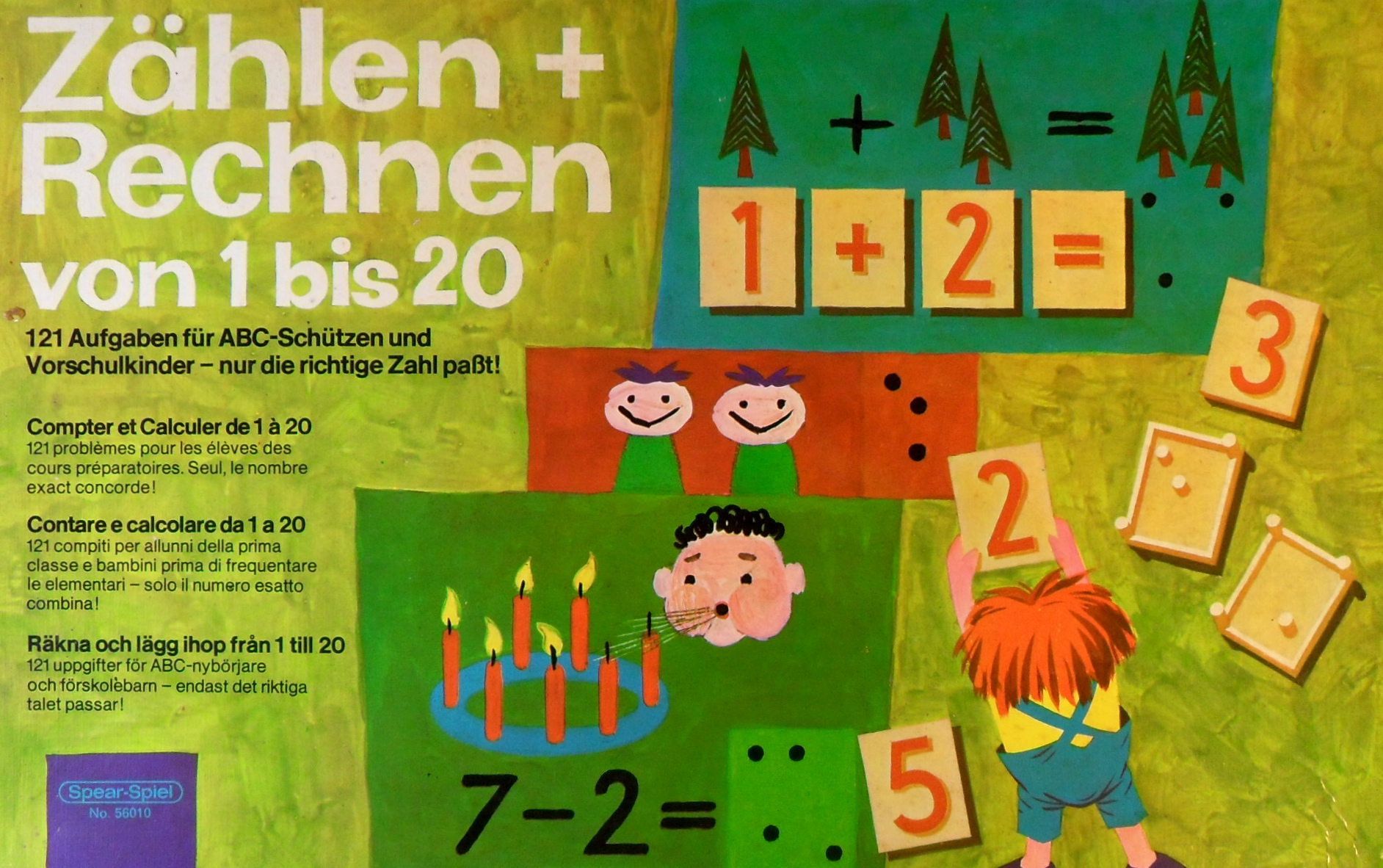 Zählen + Rechnen von 1 bis 20