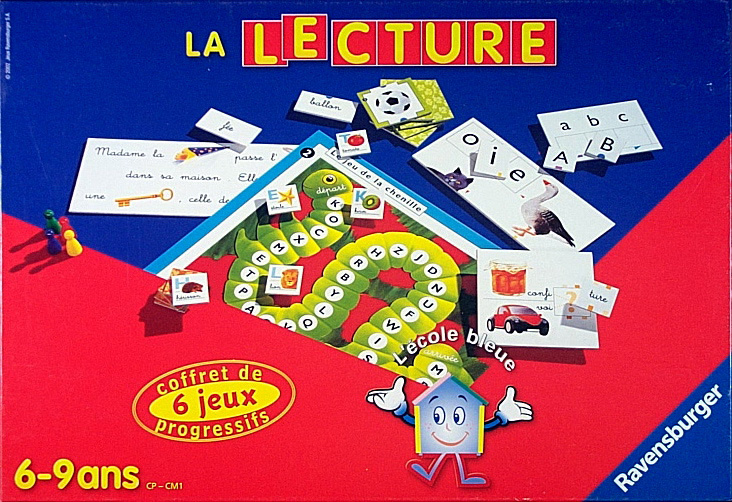 La Lecture - coffret de 6 jeux progressifs