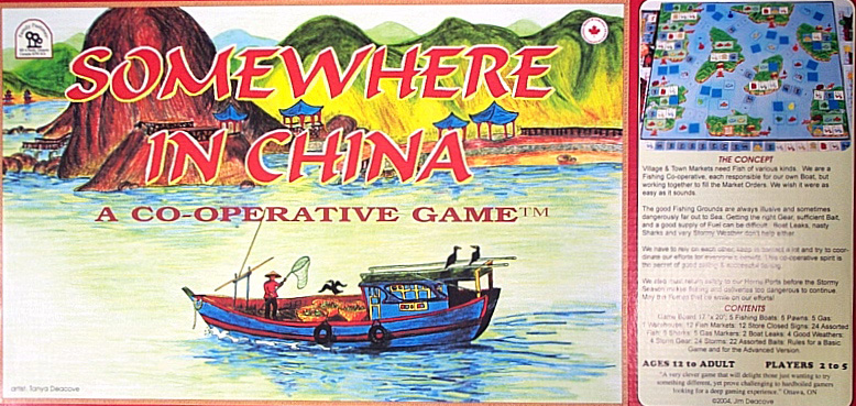 Somewhere in China: A Co-operative Game