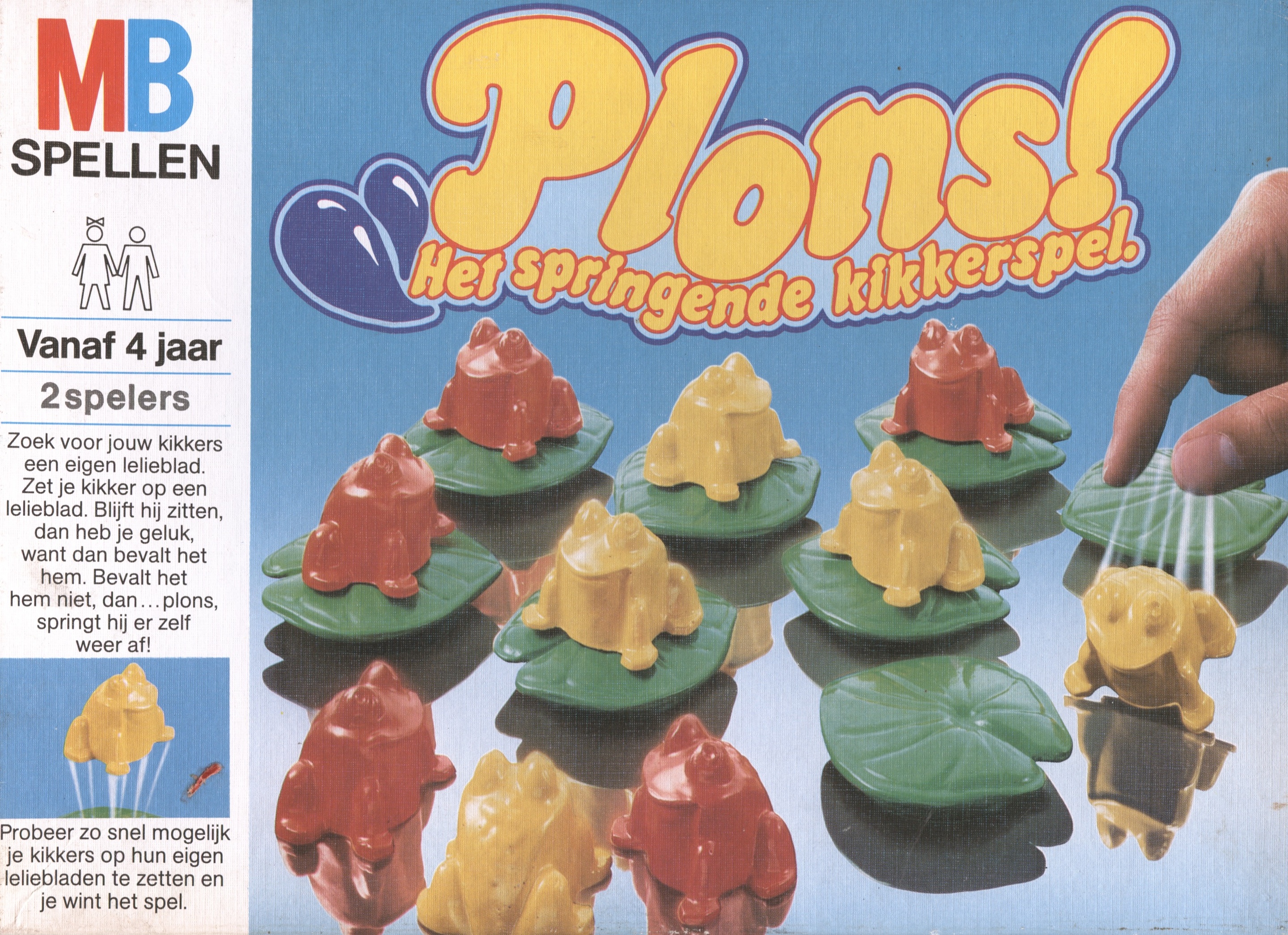 Plons! Het springende Kikkerspel