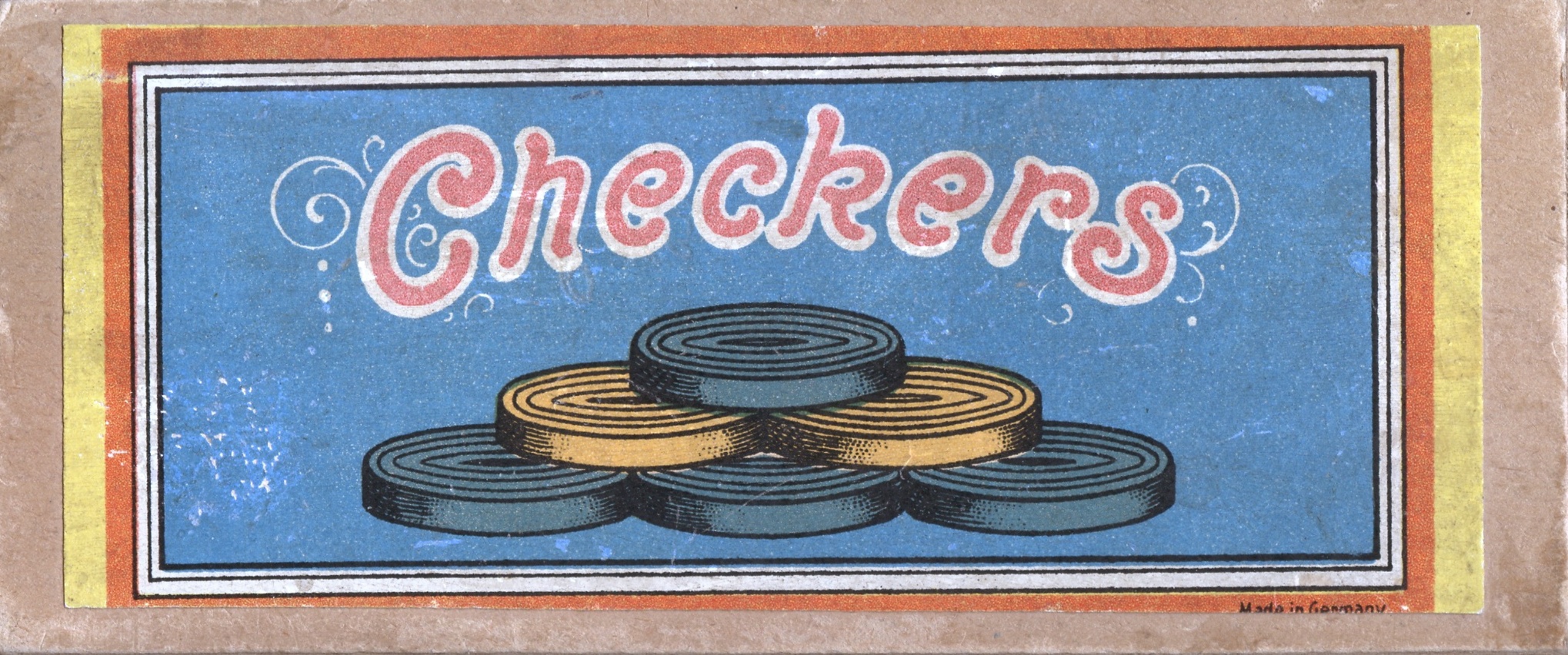 Doosje damstenen: Checkers