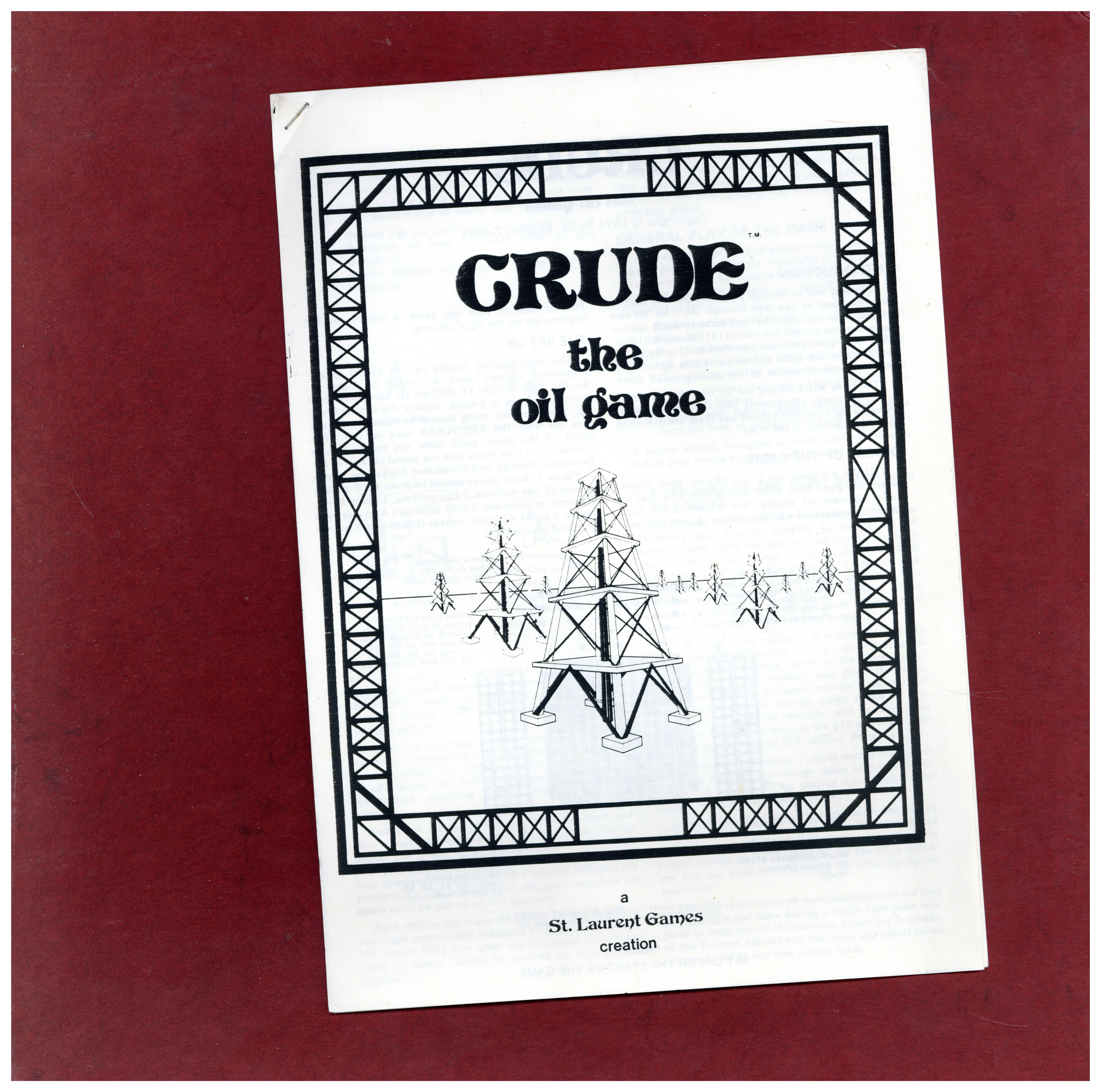 Crude: The Oil Game 