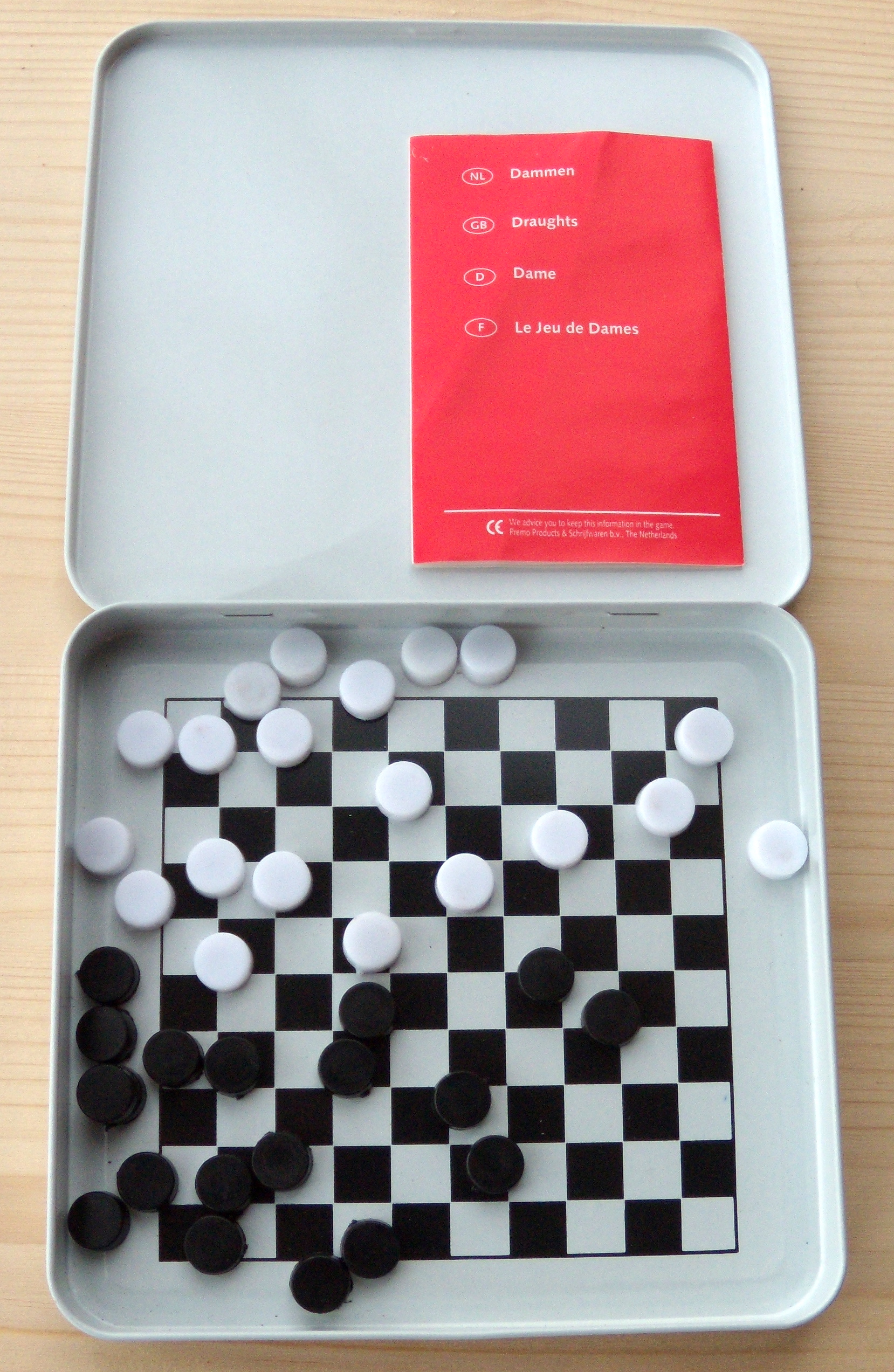 Dammen (Magnetisch 10x10)