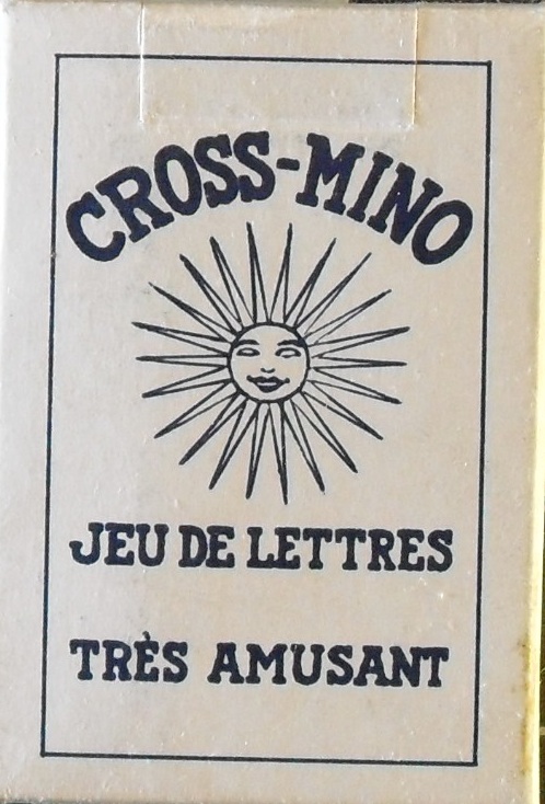 Cross-Mino: Jeu de Lettres (blauw)