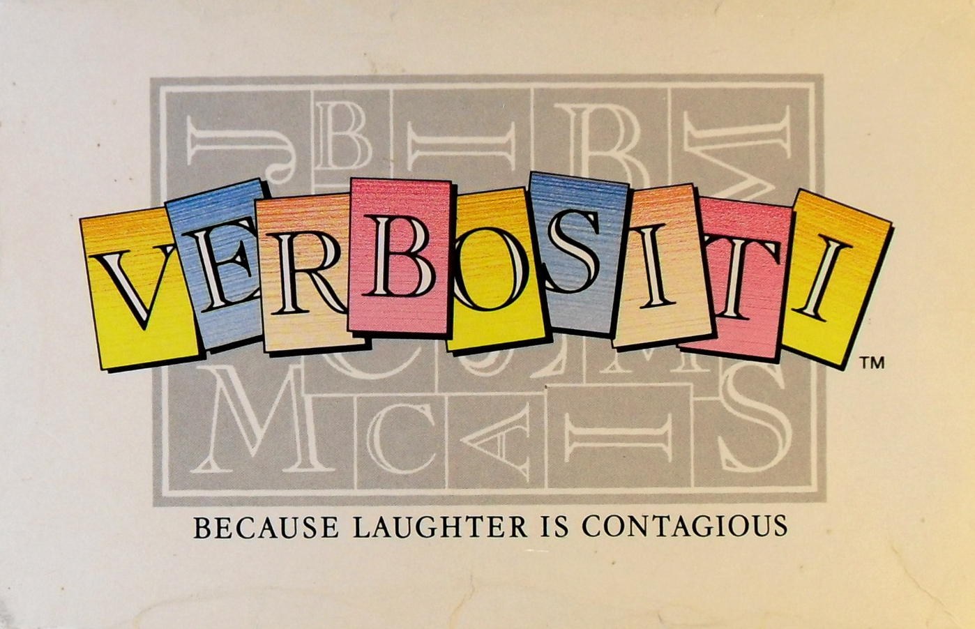 Verbositi (Because laughter is contagious)