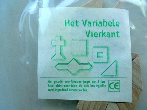 Het Variabele Vierkant (Tangram-variant)