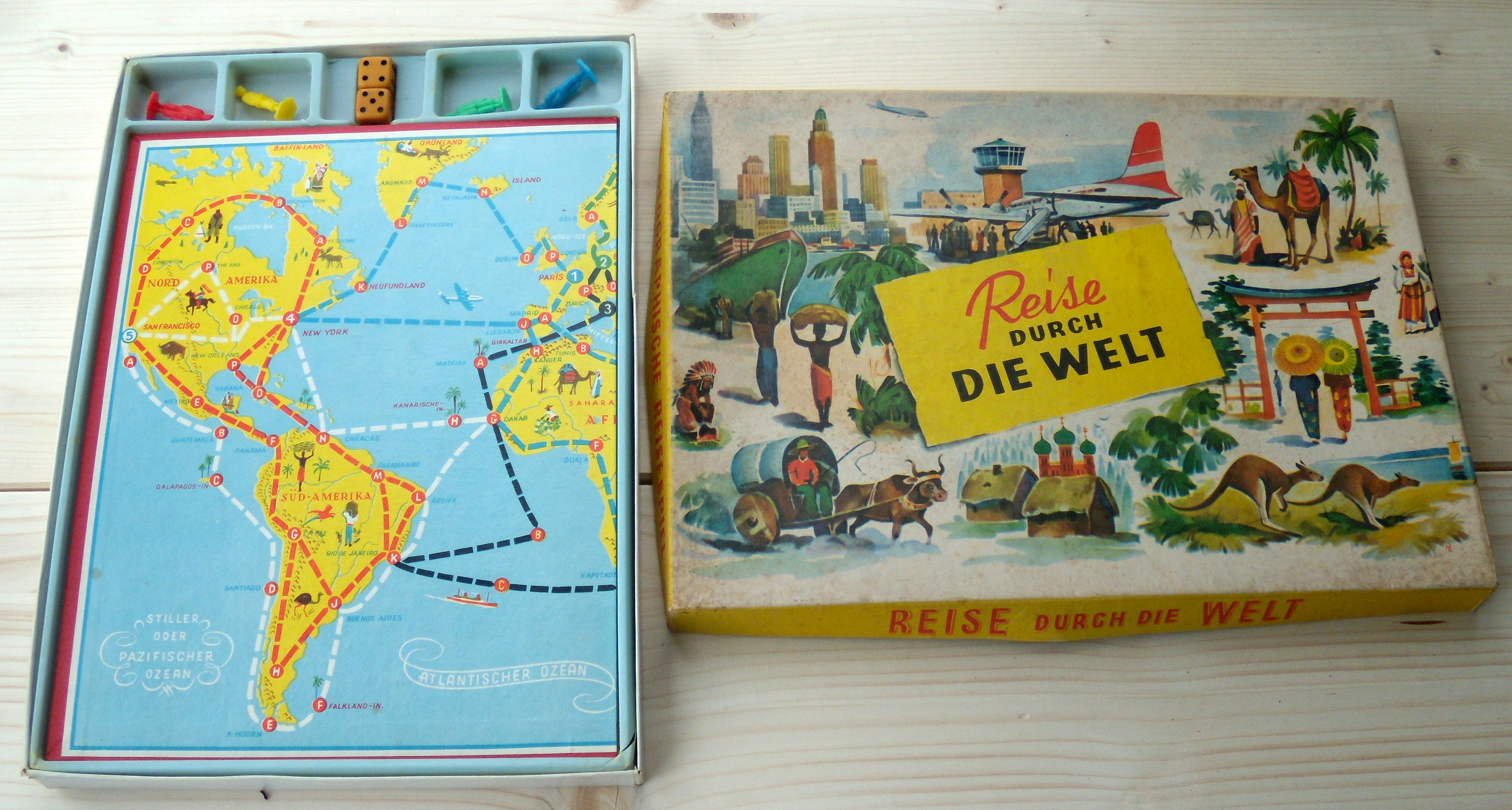 Reise durch die Welt: Reise durch 5 Erdteile