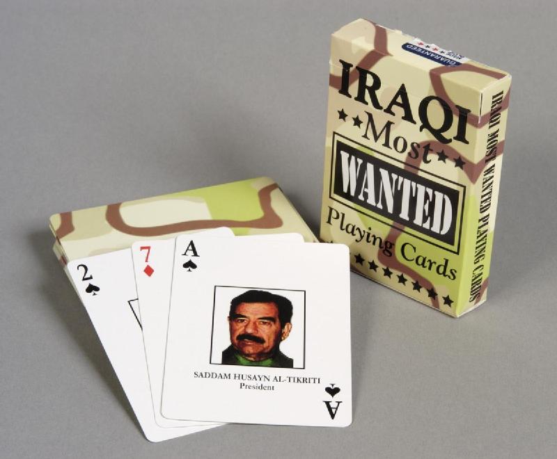 Iraqi (Irak) Most Wanted Playing Cards