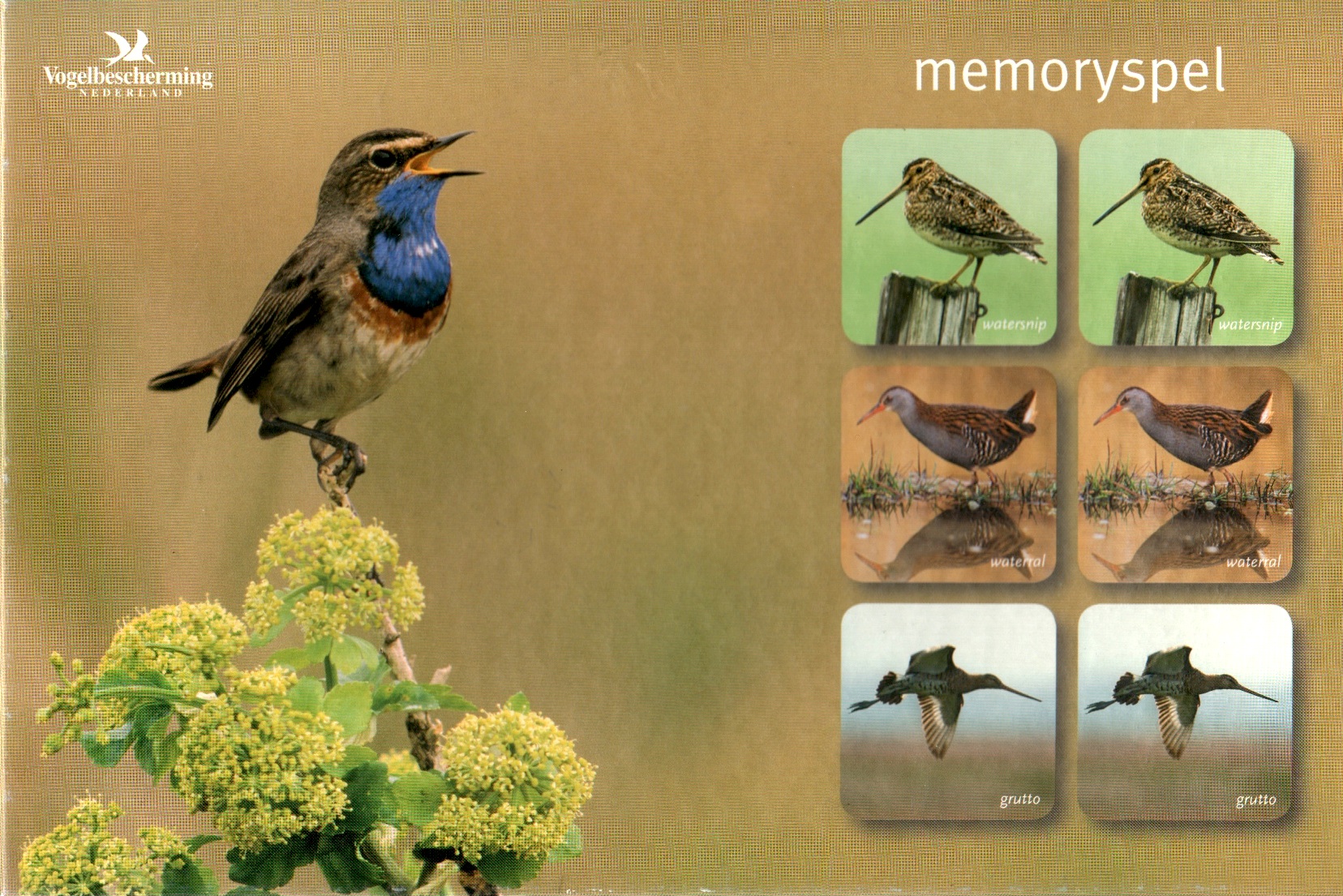 Memoryspel: Vogelbescherming Nederland