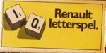 Renault Letterspel