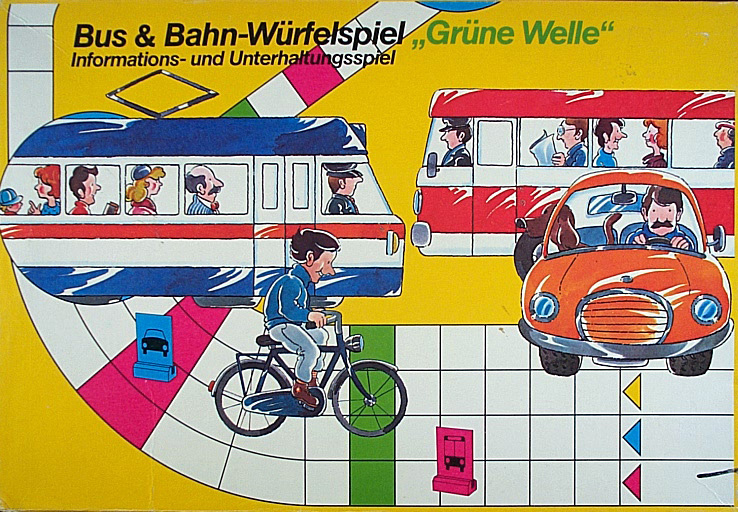 Bus & Bahn-Würfelspiel "Grüne Welle"