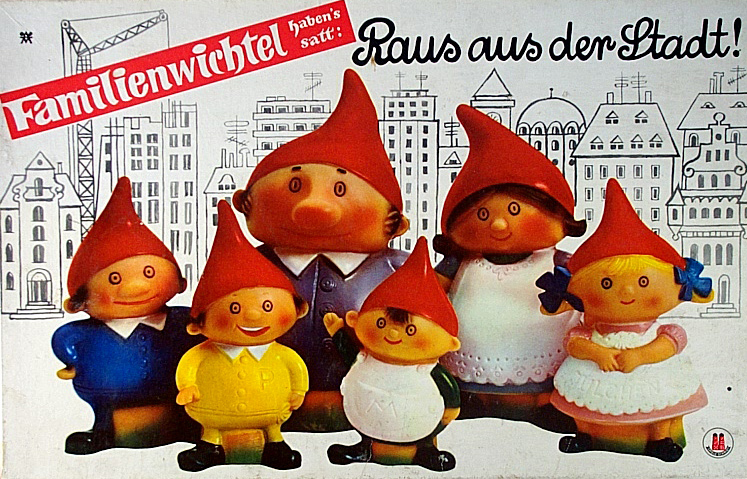 Familienwichtel haben's satt: Raus aus der Stadt!