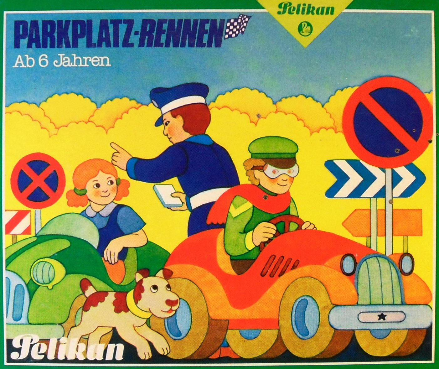 Parkplatz-Rennen