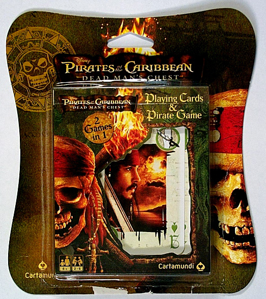 Pirates of the Caribbean - Dead Man's Chest - Playing Cards & Pirate Game