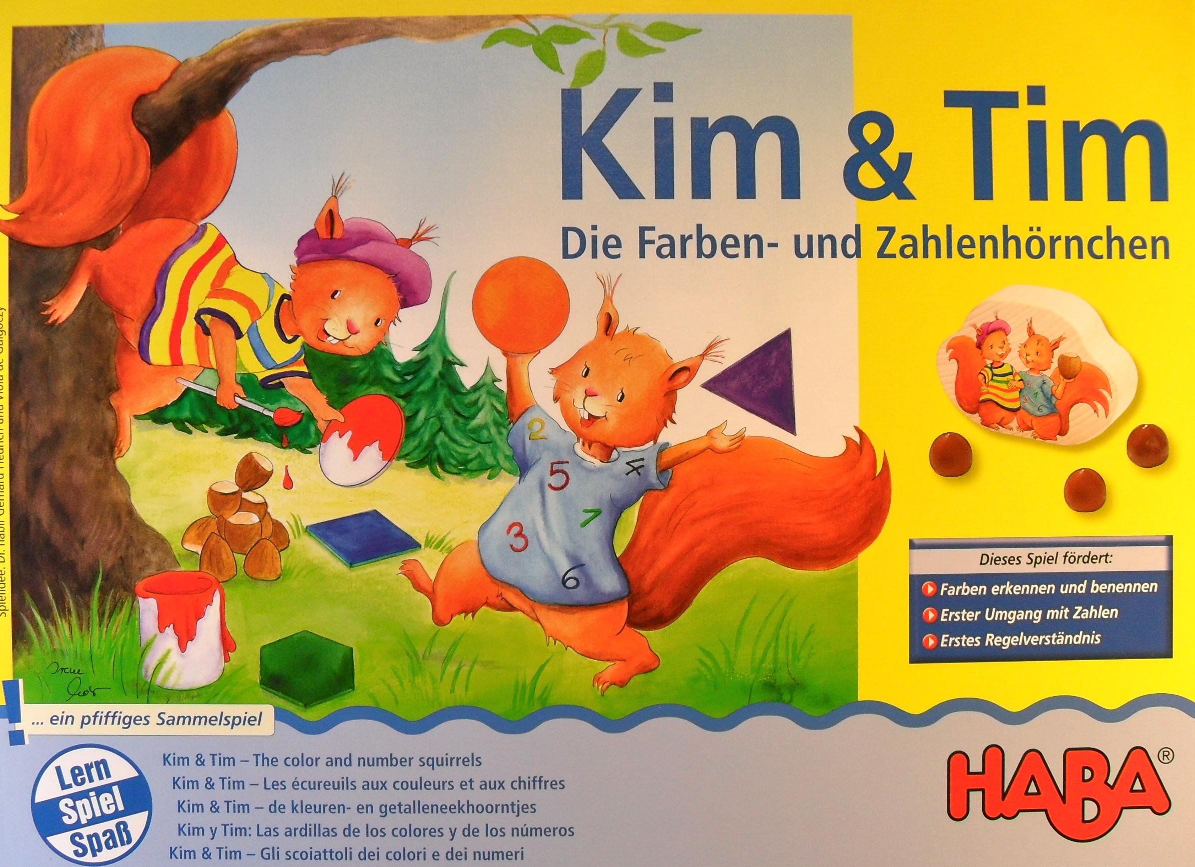 Kim & Tim: De Kleuren- en Getalleneekhoorntjes