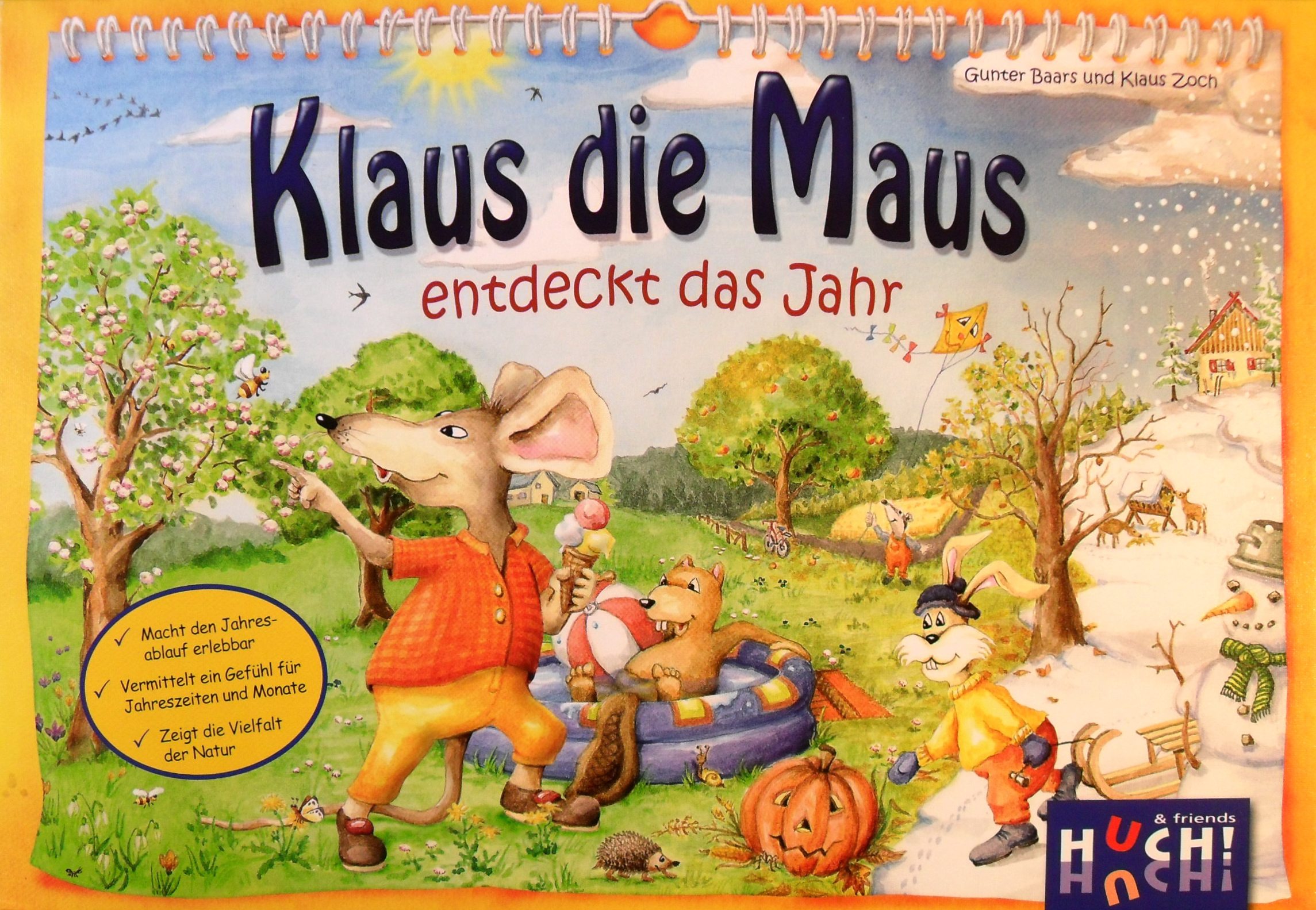Klaus die Maus entdeckt das Jahr