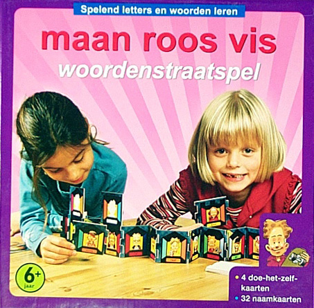 Maan Roos Vis: Woordenstraatspel
