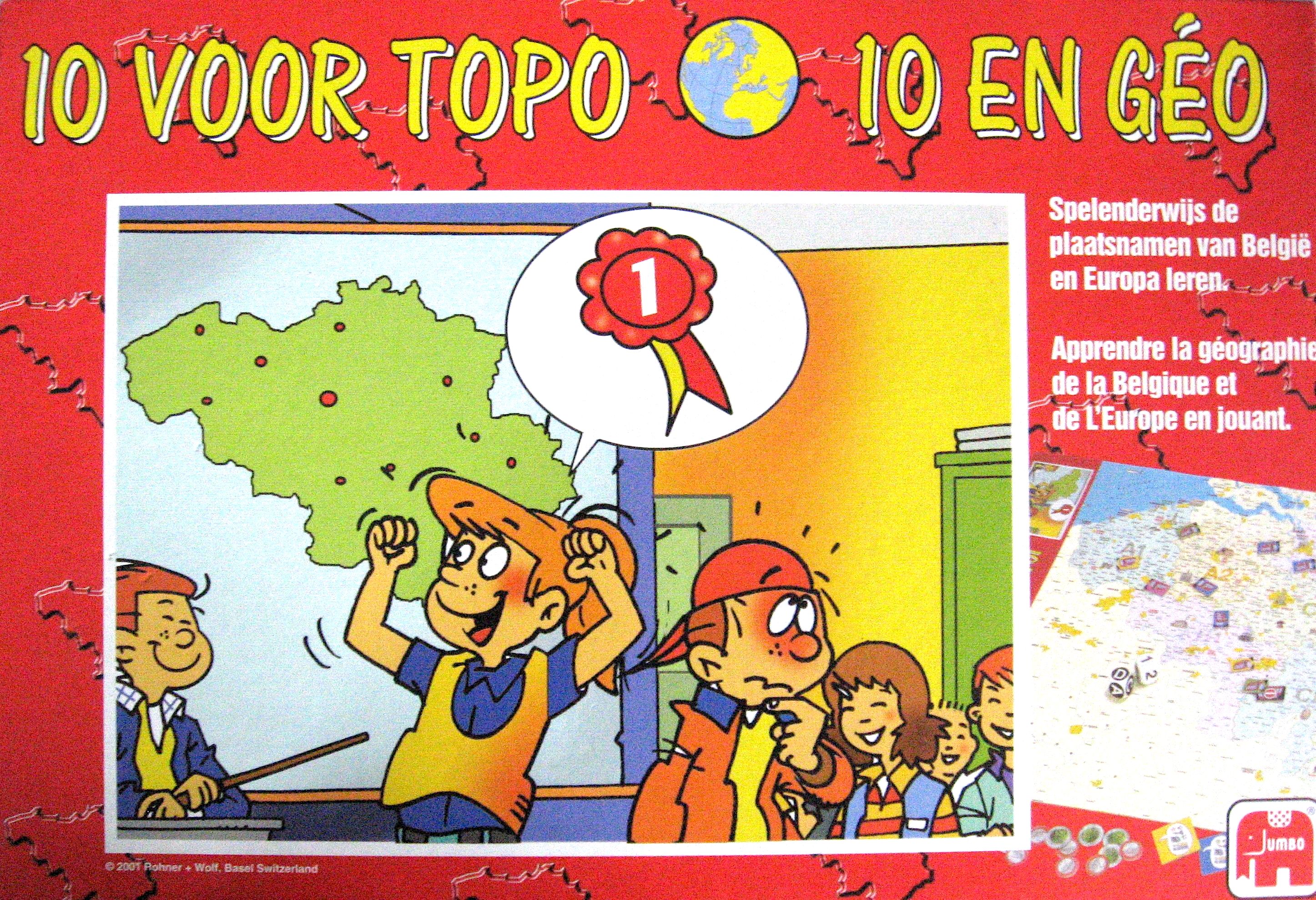 10 voor Topo (10 en Géo)