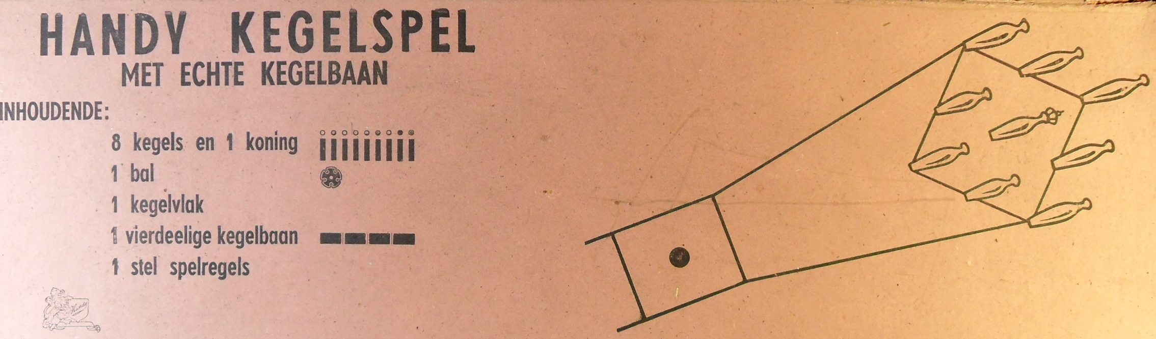 Handy Kegelspel (met echte Kegelbaan)