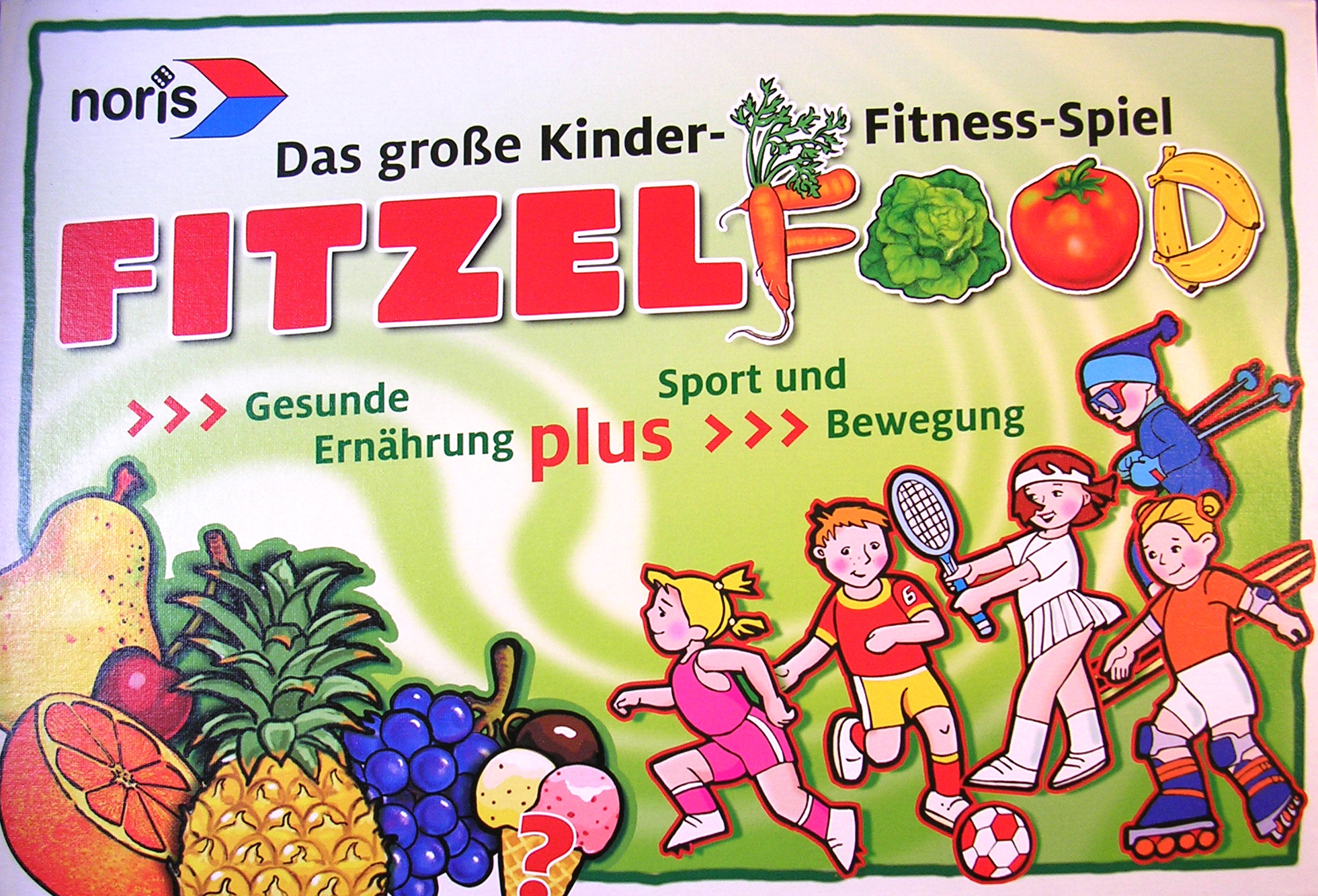 Fitzelfood: Das große Kinder-Fitness-Spiel