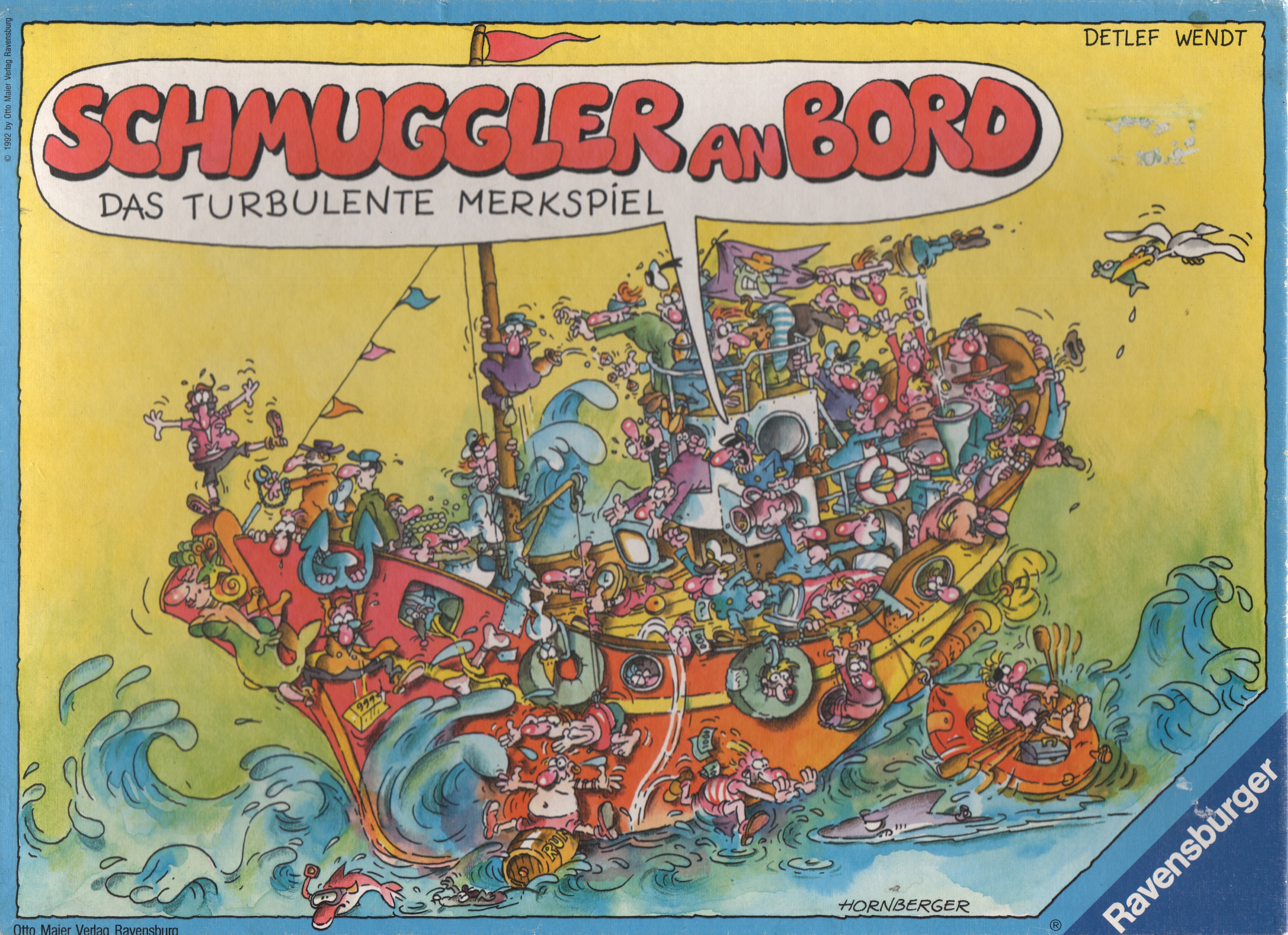 Schmuggler an Bord - Das turbulente Merkspiel