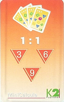 MiniCalcula 1 : 1 - deeltafels 3, 6 en 9