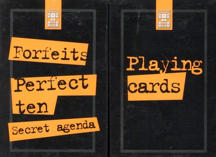 Forfeits Perfect Ten Secret Agenda: Playing Cards