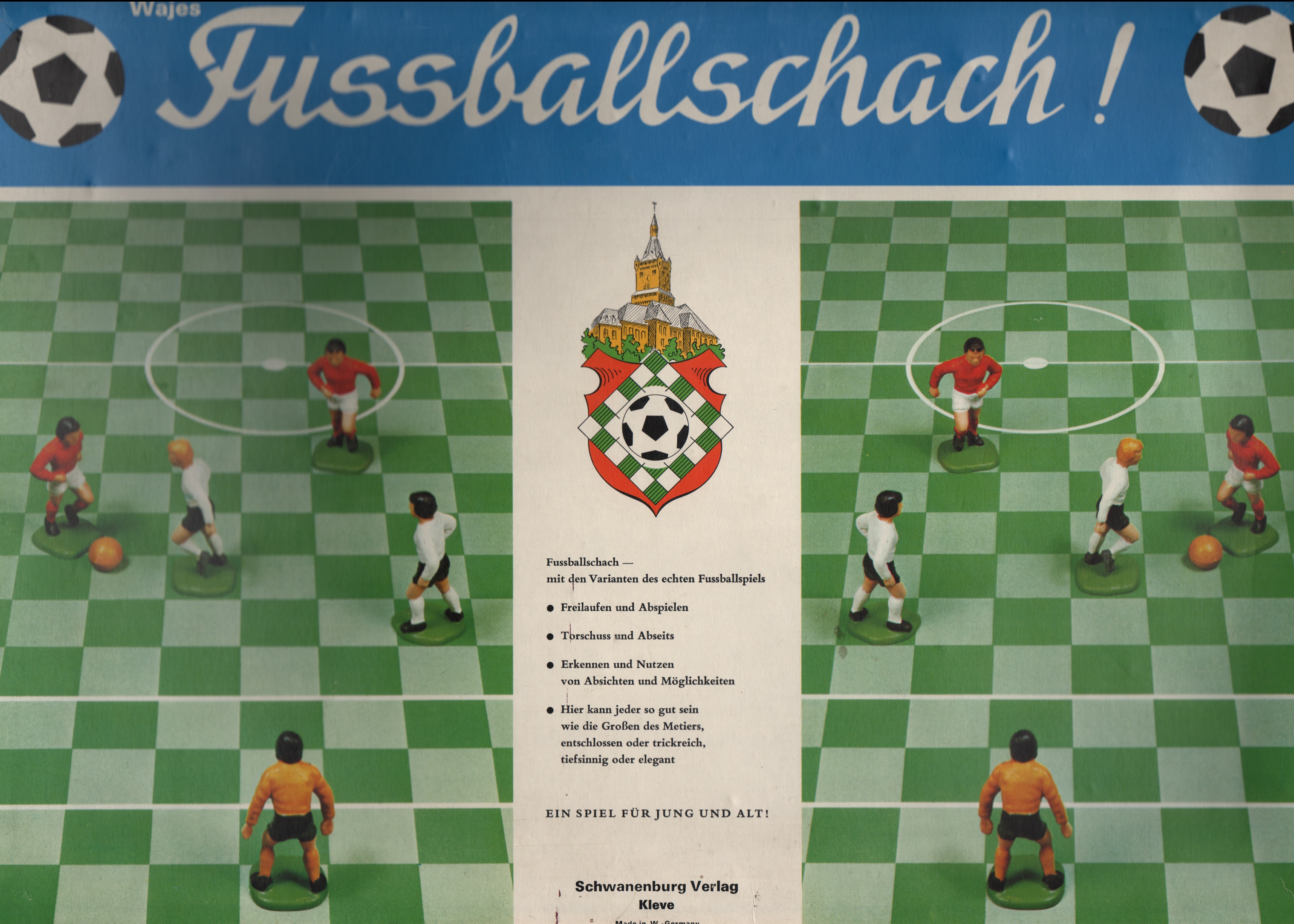 Fußballschach (Fussballschach - Voetbal-schaak)