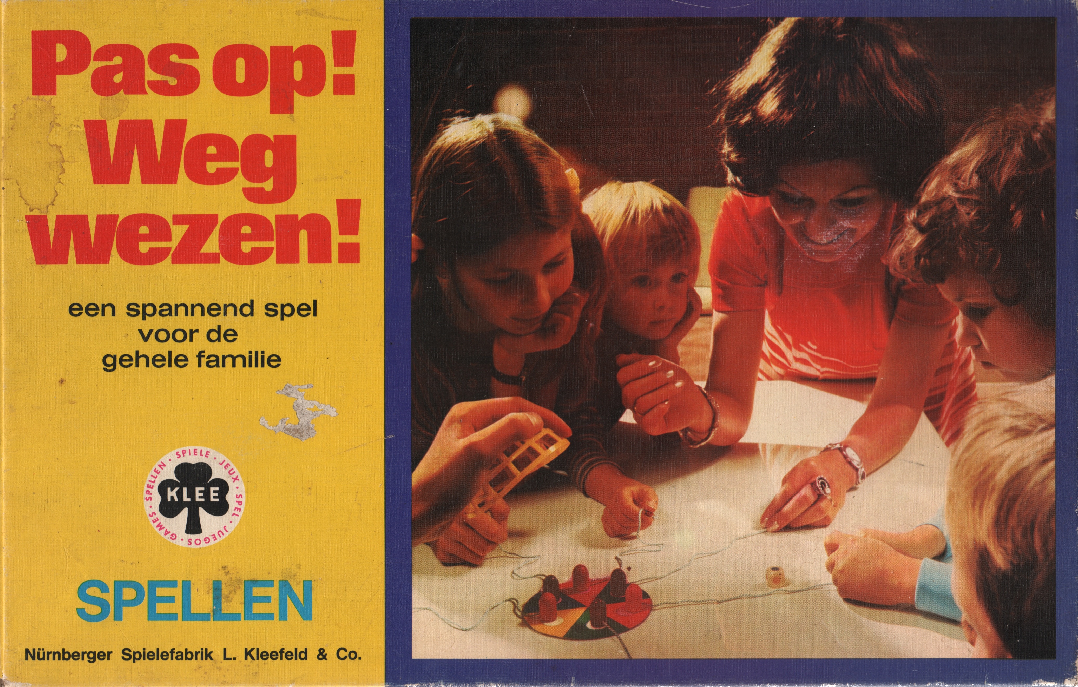 Pas op! Weg wezen!