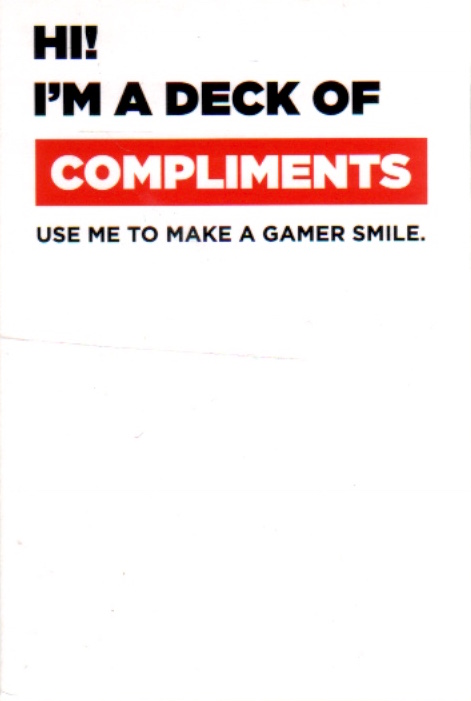 Deck of compliments