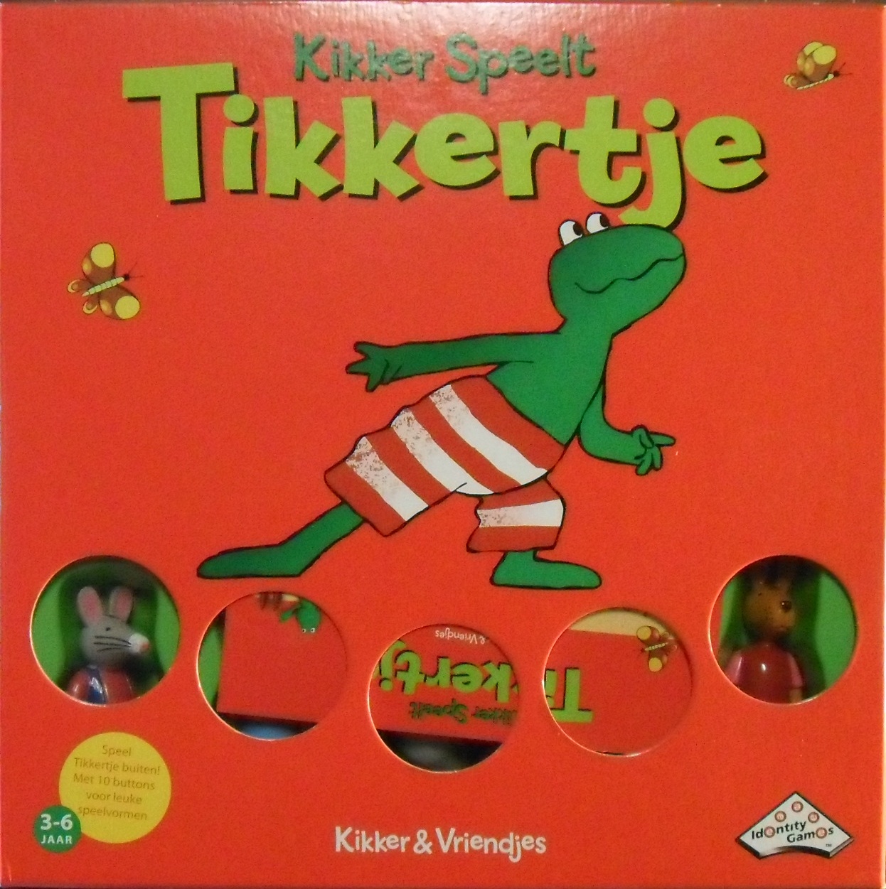 Kikker speelt Tikkertje