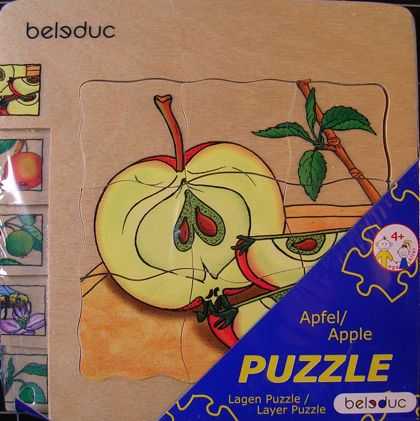 Puzzle (Apfel/Apple)