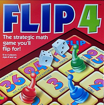 Flip 4: The Strategic Math Game you'll Flip For!