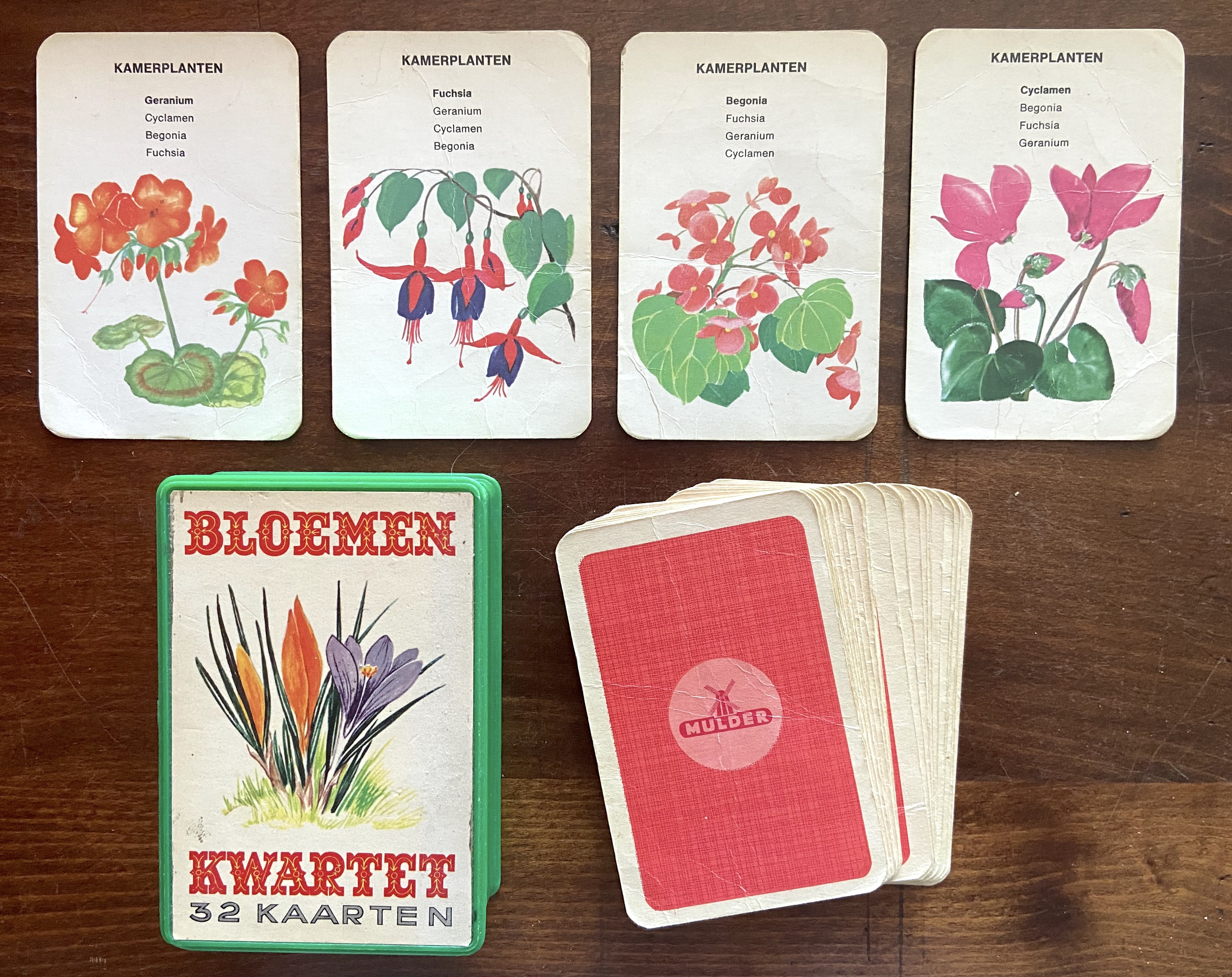 Bloemen Kwartet (32 kaarten)